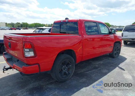 2022 Ram 1500 Big Horn/Lone Star z USA, uszkodzony, nr VIN 1C6RREFT1NN152589